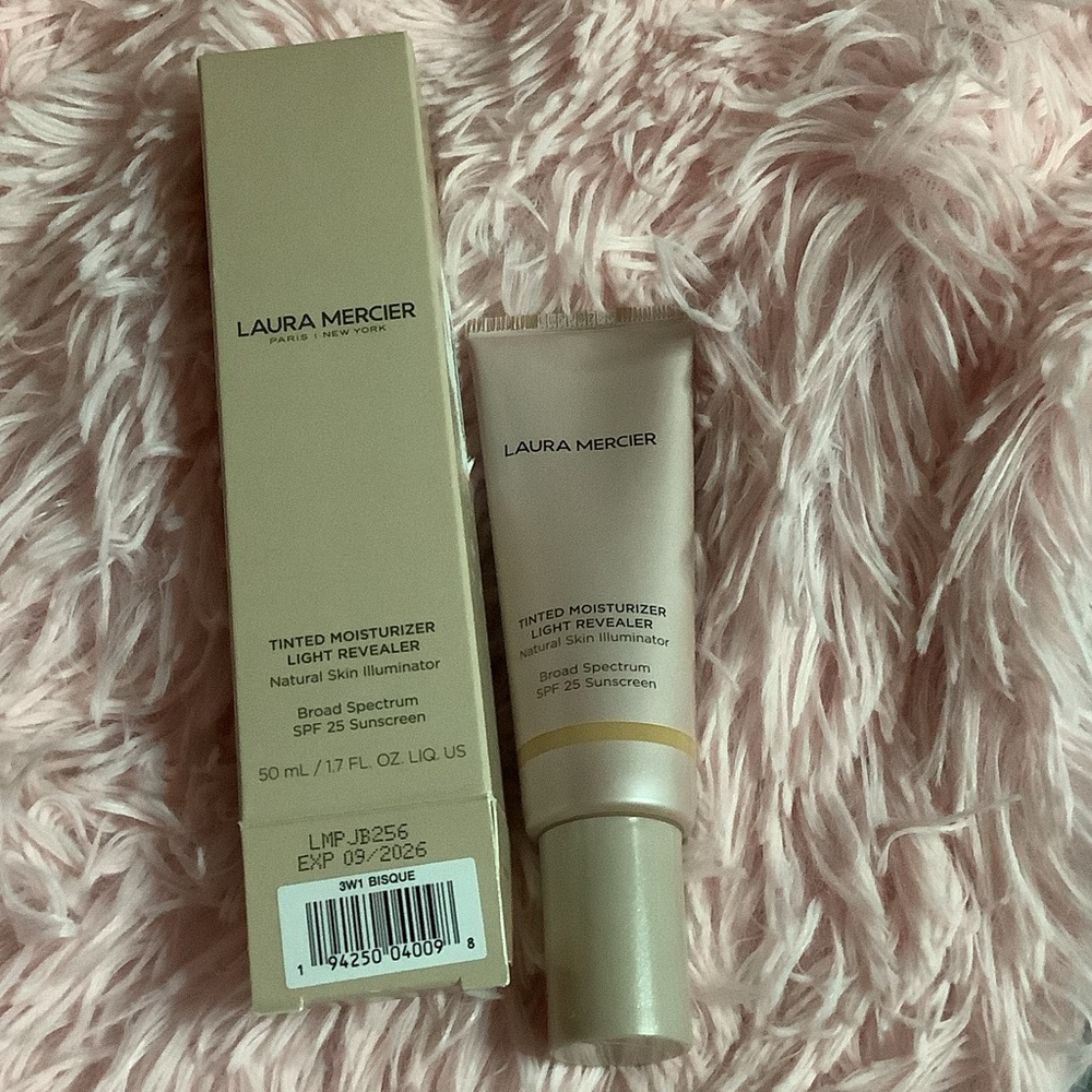 New Laura Mercier Tinted Moisturizer Light Revealer 3W1 Bisque In Box